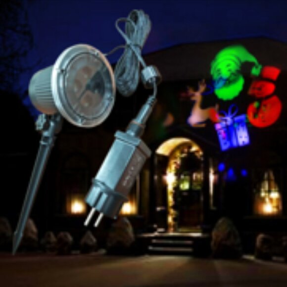 Led Christmas Projector, Motion Laser Light, Waterproof. - Picture 1 of 7